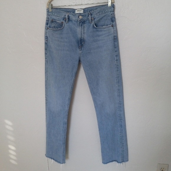Agolde Cherie High Rise Straight Merit Wash 29 - Picture 4 of 15